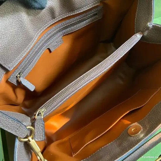 First bag ru medium tote bag GUCCI with jumbo GG Diana 0510